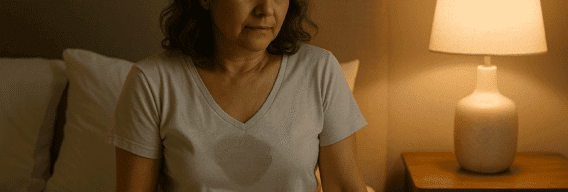 Cómo manejar las sudoraciones nocturnas durante la menopausia